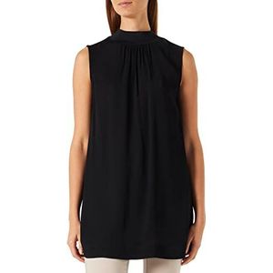 s.Oliver BLACK LABEL Damesblouse, grijs/zwart, 34
