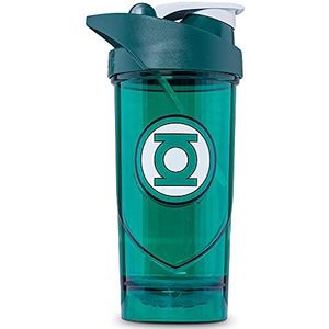 Shieldmixer Hero Pro Classic Shaker Green Lantern - BPA-vrij - Gym Accessoires - Eiwitshaker - Fitness Drinkfles - Groen - 700ml