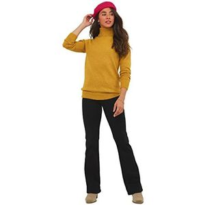 Joe Browns Dames Turtle Roll Neck Jumper Style Sweater, Oker, 8, Oker, 34
