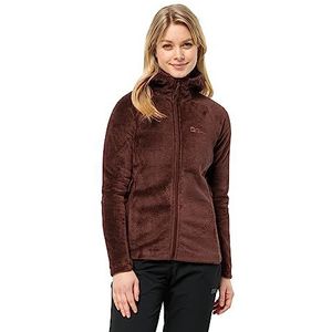 Jack Wolfskin Rotwand Fz W Fleecejas, Dark Maroon, XXL Dames, donker kastanjebruin, XXL