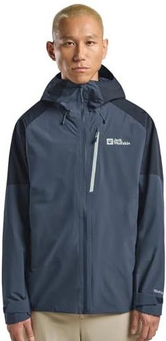 Allweatherjack - Gerecycled Textielafval - Voorgevormde Ellebogen - Verstelbare Zoom - Vaste Capuchon