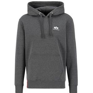 Alpha Industries - Basic Hoodie - Sweater - Zwart - Katoen/Polyester