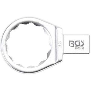 BGS 6903-36 | Insteek-ringsleutel | 36 mm | opname 14 x 18 mm