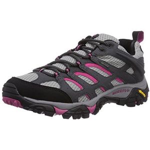 Merrell MOAB GTX Trekking- en wandelschoenen voor dames, meerkleurig, graniet, fuchsia, 38.5 EU Breed