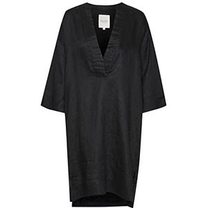 Part Two Poppw Tu Tunic Relaxed Fit T-shirt voor dames, zwart,