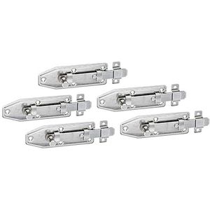 Alberts 856373 raamgrendel, zilver