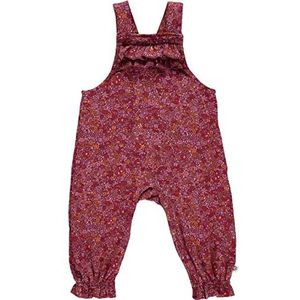 Müsli by Green Cotton Baby Girls Petit Blossom Spencer en Peutersleepers, Fig/Boysenberry/Berry rood, 74, Fig/Boysenberry/Berry Red, 74 cm
