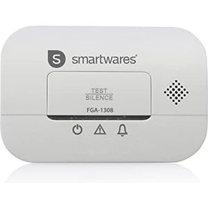Smartwares FGA-13081 Koolmonoxidemelder – 10 jaar sensor – Inclusief 3 jaar batterijen