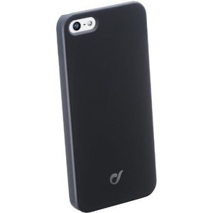 Cellular Line FITCIPHONE5BK Hard Cover incl. Display beschermfolie en microvezeldoek voor Apple iPhone 5 zwart