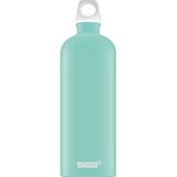 SIGG - Aluminium Waterfles - Lucid Glacier Touch - Met Schroefdop - Lekvrij - Lichtgewicht - BPA-vrij - Turquoise - 34 oz, Blauw