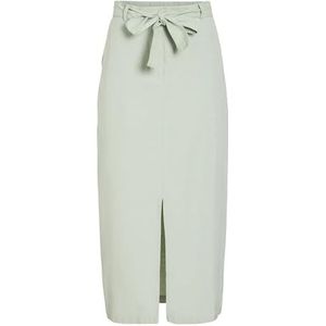 Vila Viprisilla Midi Pencil Rok voor dames, Silt Green., 34