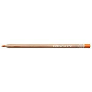 Caran d'Ache Luminance Colour Pencil Artist Kleurpotloden Potlood / 3 stuks/Pack - Kleur: 533 Dark Cadmium Orange (6901.533)