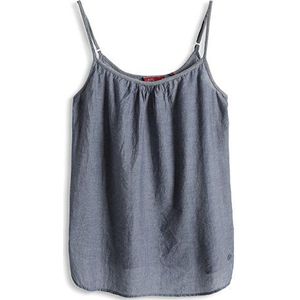 edc by ESPRIT dames Loose Fit Top CHAMBRAY TOP