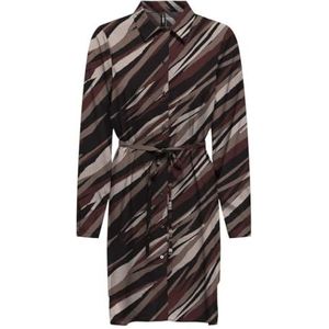 Onlnova Life VIS L/S Shirt Dress AOP, Evergreen/Aop: 594 Chic Paisley, XS