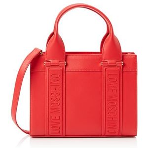 Love Moschino JC4339PP0IKG150A, handtas voor dames, rood, Rood