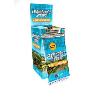 Farming Simulator Giants.032 Landbouwsimulator verzamelkaarten display (36 stickerpacks, originele afbeeldingen van voertuigen en apparaten, in totaal 14 internationale merken)
