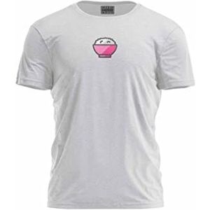 Bona Basics T-shirt voor heren, Grijs, M