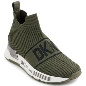 DKNY Dames Nandi Slip-On sneakers, groen, 41 EU, groen, 41 EU
