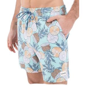 Boardshort Heren - Phantom Naturals Cannonball Volley 17"", Tropische Mist, L