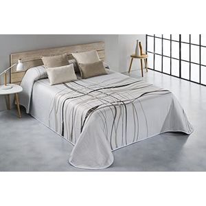 Textilia Piqué sprei Miranda, wit, voor 135 cm brede bedden (235 x 270 cm)