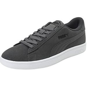 PUMA Puma Smash V2 uniseks-volwassene Sneaker Lage sneakers,Castlerock Puma Black White.,41 EU