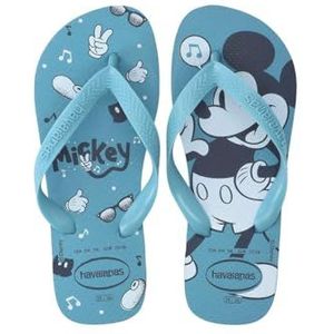 Havaianas Unisex Top Disney Flip-Flop, Rust Blauw, 6.5/7.5 UK