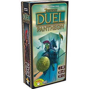 Asmodee , - 7 Wonders Duel: Pantheon, uitbreiding van het bordspel, editie in het Italiaans, 8037
