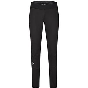 Ziener Nura softshellbroek voor dames, langlauf-tight | winddicht, elastisch, zwart, 34