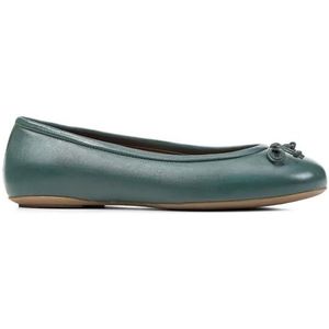 Geox Dames D Palmaria B Ballet Flat, DK Green, 39,5 EU, donkergroen, 39.5 EU