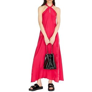 Sisley Womens 48PWLV043 Dress, Fuchsia 39C, 34, fuchsia 39c, 34