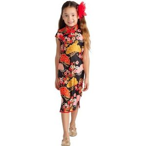 Jurk - Traditioneel - Rood - Polyester - Ritssluiting