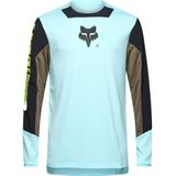 fox defend elevated trui met lange mouwen lichtblauw