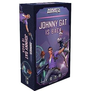 Academy Games - Agents of Mayhem Pride of Babylon: Johnny Gat is Back Expansion - Story-Driven 3D Tactical Board Game - Base Game Required - For 2 to 4 Players - From 13+ Years - English