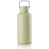 EQUA Tijdloze roestvrijstalen herbruikbare waterfles, 600ml, lekvrij, BPA-vrij, matcha