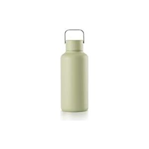 EQUA Tijdloze roestvrijstalen herbruikbare waterfles, 600ml, lekvrij, BPA-vrij, matcha