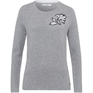 BRAX FEEL GOOD dames stijl Lisa ronde hals pullover met blouserug pullover