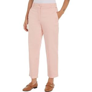 Tommy Hilfiger Dames CO Blend GMD slanke rechte chino grillig roze 32, Whimsy Roze, 32W