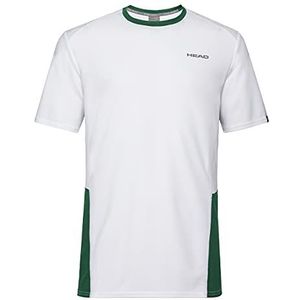 HEAD jongens, Club Tech T-shirt, groen bovenkleding, wit, 116