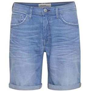 Blend Heren 20713326 Jeansshorts, 200289/Denim Clear Blue, S