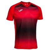 Joma - Tiger V T-shirt - Blauw - 100% Interlockpolyester