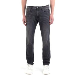 Replay Anbass Powerstretch Denim Jeans voor heren, 097, donkergrijs, 31W x 34L
