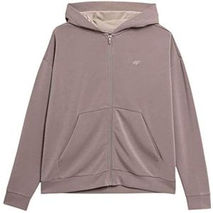 4F Sweatshirt voor dames, Lichtbruin, XXL