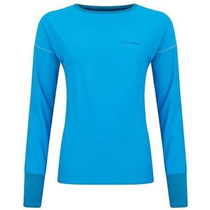 Berghaus - Shirt - Blauw - Ronde Hals - Lange Mouw