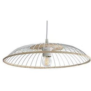 Lussiol 250659 hanglamp, 60 W, metaal/rotan