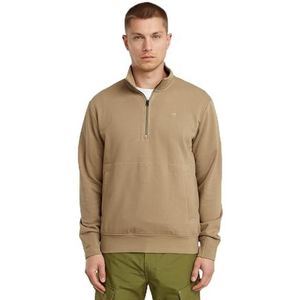 G-STAR Nifous Half Zip Sw Sweater voor heren, beige (Safari D26305-d566-b444), M