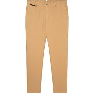 Hackett London Hoxton Chino Broeken voor heren, Bruin (Camel), 31W / 32L