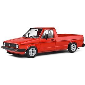 SOLIDO 1:18 Volkswagen Caddy MK.1 Red 1982