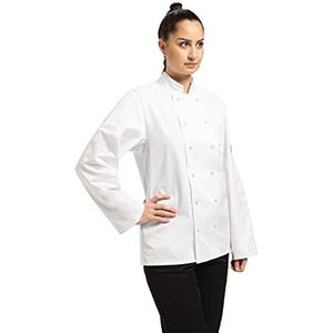 Whites Chefs Apparel A134-XL Vegas Chef Jacket, lange mouw, wit