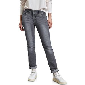 Jeans - Jane - Effen - Slimfit - Heavy Washed - Lang