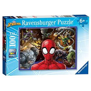 Ravensburger Marvel Spiderman 100 Piece Jigsaw Puzzle for Kids Age 6 Years and Up